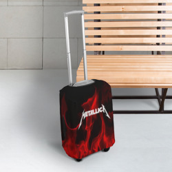 Чехол для чемодана 3D Metallica - фото 2