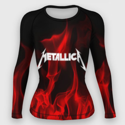 Женский рашгард 3D Metallica