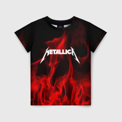 Детская футболка 3D Metallica