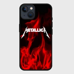 Чехол для iPhone 14 Metallica