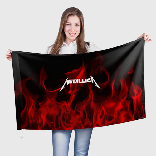 Флаг 3D Metallica