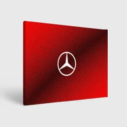 Холст прямоугольный Mercedes sport