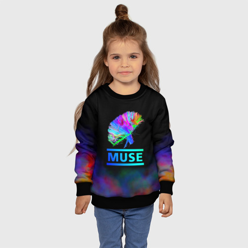 Детский свитшот 3D с принтом Muse, фото #4