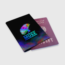 Обложка для паспорта матовая кожа Muse - фото 2