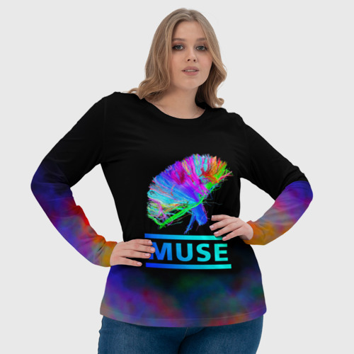 Женский лонгслив 3D Muse - фото 6