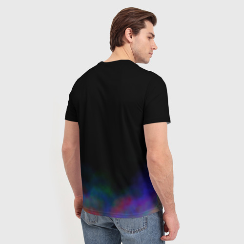 Мужская футболка 3D с принтом Muse, вид сзади #2