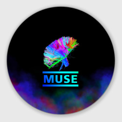 Круглый коврик для мышки Muse