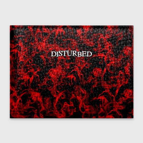 Обложка для студенческого билета Disturbed, цвет черный