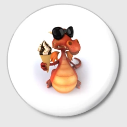 Значок Добрый дракон good dragon