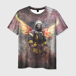 Пожарный – Мужская футболка 3D с принтом купить со скидкой в -26%