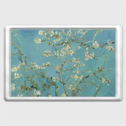 Магнит 45*70 Ван Гог Цветущие ветки миндаля
