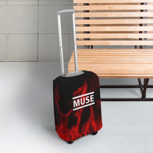Чехол для чемодана 3D MUSE, цвет 3D печать - фото 3
