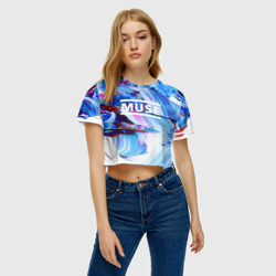 Женская футболка Crop-top 3D Muse collection - фото 2