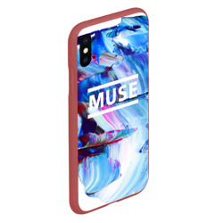 Чехол для iPhone XS Max матовый Muse collection - фото 2