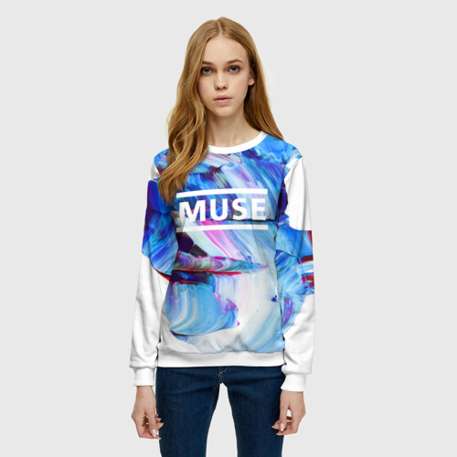 Женский свитшот 3D Muse collection - фото 3