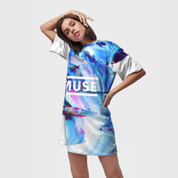 Платье-футболка 3D Muse collection - фото 2