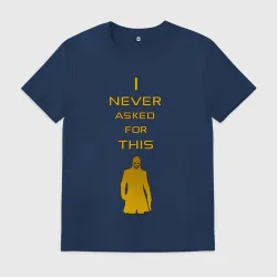 Мужская футболка хлопок I never asked for this