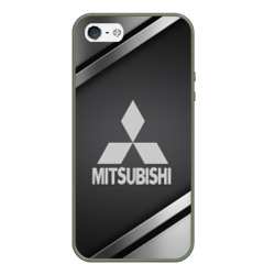 Чехол для iPhone 5/5S матовый Mitsubishi sport