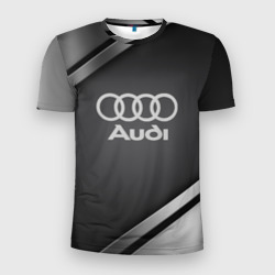 Мужская футболка 3D Slim Audi sport