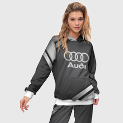 Женский костюм с толстовкой 3D Audi sport - фото 2