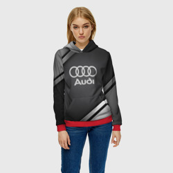 Женская толстовка 3D Audi sport - фото 2