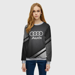 Женский свитшот 3D Audi sport - фото 2