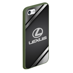 Чехол для iPhone 5/5S матовый Lexus sport - фото 2