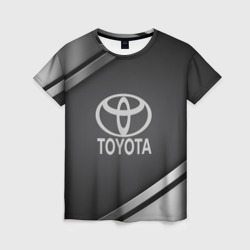 Женская футболка 3D Toyota sport