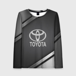 Женский лонгслив 3D Toyota sport