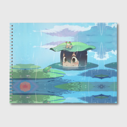 Альбом для рисования Тсую Асуи прячется под водой