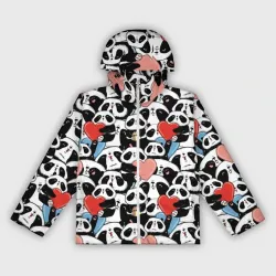 Женская ветровка 3D Funny Panda