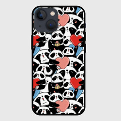 Чехол для iPhone 13 mini Funny Panda