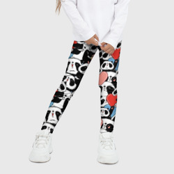 Детские леггинсы 3D Funny Panda - фото 2