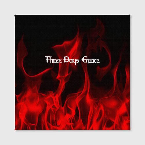 Холст квадратный Three Days Grace - фото 2