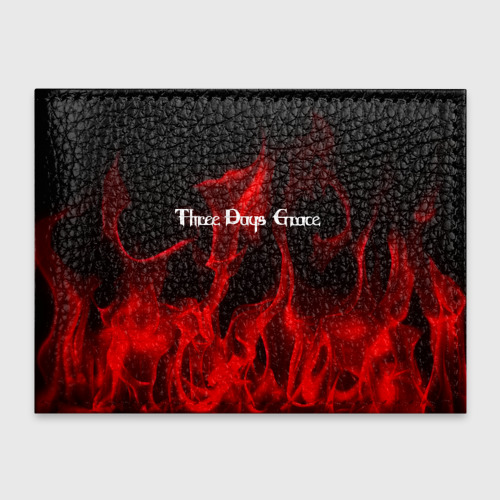 Обложка для студенческого билета Three Days Grace, цвет черный