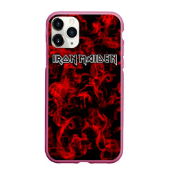 Чехол для iPhone 11 Pro матовый Iron Maiden