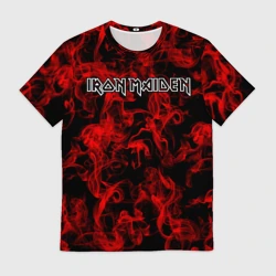 Мужская футболка 3D Iron Maiden