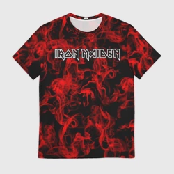 Мужская футболка 3D Iron Maiden