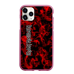 Чехол для iPhone 11 Pro матовый Iron Maiden