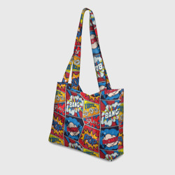 Пляжная сумка 3D Pop art pattern - фото 2