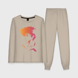 Женская пижама с лонгсливом хлопок Space Cowboy