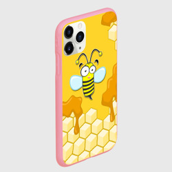Чехол для iPhone 11 Pro Max матовый Пчелка - фото 2