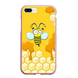 Чехол для iPhone 7Plus/8 Plus матовый Пчелка