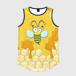 Мужская спортивная майка 3D Пчелка