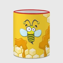 Кружка с полной запечаткой Пчелка - фото 2