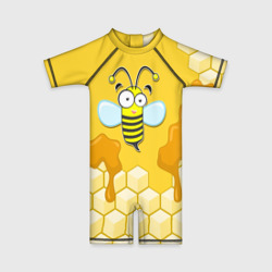 Детский купальный костюм 3D Пчелка