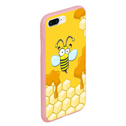 Чехол для iPhone 7Plus/8 Plus матовый Пчелка - фото 2