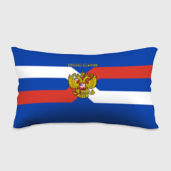Подушка 3D антистресс Герб России на флаге полосами