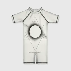 Детский купальный костюм 3D Architects