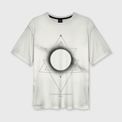 Женская футболка oversize 3D Architects